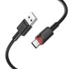 Borofone dátový kábel Beneficio Series BX110 USB na Type-C 3A 1m biely