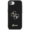 Guess Glitter Fixed Big 4G GUHCPSE4HG4SGK iPhone 16e Čierna