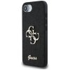 Guess Glitter Fixed Big 4G GUHCPSE4HG4SGK iPhone 16e Čierna