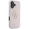 Guess Hardcase Grained Big 4G Logo Small Classic Logo iPhone 16 ružová