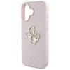 Guess Hardcase Grained Big 4G Logo Small Classic Logo iPhone 16 ružová