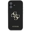 Guess Hardcase Grained Big 4G Logo Small Classic Logo iPhone 16 čierna