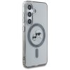 Karl Lagerfeld IML MagSafe Samsung Galaxy S25 Metal Karl a Choupette hlavy