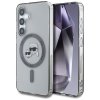 Karl Lagerfeld IML MagSafe Samsung Galaxy S25 Metal Karl a Choupette hlavy