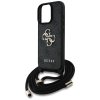 Guess Hardcase 4G Big Logo s popruhom iPhone 16 Pro čierna