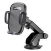 Borofone Windy BH53 držiak s prísavkou pre 4.5-6.7 telefóny čierno-sivý