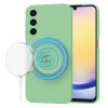 Techsuit SoftFlex MagSafe pre Samsung Galaxy A25 5G mätovo zelená
