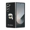 Karl Lagerfeld Saffiano puzdro Samsung Galaxy Z Fold6 Monogram Head Pin čierne