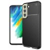 Techsuit CarbonFiber kryt Samsung Galaxy S21 FE 5G Black