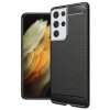 Techsuit CarbonFiber Samsung Galaxy S21 Ultra 5G Black