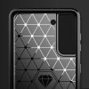 Techsuit Karbon Silikón Samsung Galaxy S21 Čierna