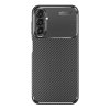 Techsuit CarbonFiber kryt Samsung Galaxy A14 4G 5G Black