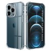 Techsuit Nárazuvzdorný Priehľadný Silikón iPhone 12 Pro Max Clear