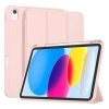 Techsuit Flex Trifold s držiakom na ceruzku iPad 10 11 ružový