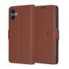 Puzdro Techsuit Leather Folio pre Samsung Galaxy A06 hnedé