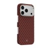 Benks magnetic armor air armor grid kevlar case metal frame 600D (0070) pre iPhone 17 Pro Max oranžové