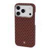 Benks magnetic armor air armor grid kevlar case metal frame 600D (0070) pre iPhone 17 Pro Max oranžové