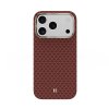 Benks magnetic armor air armor grid kevlar case metal frame 600D (0070) pre iPhone 17 Pro Max oranžové