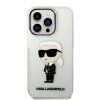 Karl Lagerfeld Hardcase Transparent iPhone 14 Pro Max Ikonik priehľadný