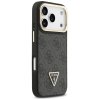 Guess Hardcase 4G Triangle Logo MagSafe so stojanom iPhone 17 Pro čierny