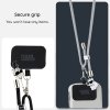 Karl Lagerfeld Crossbody Cord KLUCNMSCKIK Universal Nylon 150cm Ikonik čierna