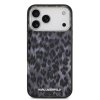 Zadný kryt Karl Lagerfeld IML Leopard MagSafe pre iPhone 17 Pro Max Sivý