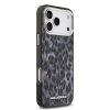 Zadný kryt Karl Lagerfeld IML Leopard MagSafe pre iPhone 17 Pro Max Sivý