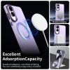 Techsuit CandyCase MagSafe pre Samsung Galaxy S25 Edge fialová