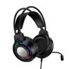 Slúchadlá Borofone BO112 Wave gaming s mikrofónom čierna