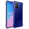 Techsuit nárazuvzdorný priehľadný silikón Samsung Galaxy S10 Lite dymovo čierny