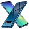 Techsuit Shockproof priehľadný silikón Samsung Galaxy S10 Plus dymovo čierny