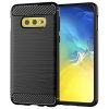 Puzdro Techsuit Carbon Silicone pre Samsung Galaxy S10e čierne