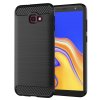 Techsuit Karbón Silikón Samsung Galaxy J4 Plus Čierny