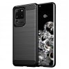 Techsuit Karbón Silikón S20 Ultra 4G 5G Čierny