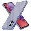 Techsuit Shockproof priehľadný silikón Motorola Moto G84 dymovo čierna