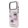 Zadný kryt Karl Lagerfeld IML Multi K&CH Heads pre iPhone 17 Pro Ružový
