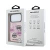Zadný kryt Karl Lagerfeld IML Multi K&CH Heads pre iPhone 17 Pro Ružový
