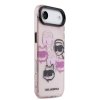 Zadný kryt Karl Lagerfeld IML Multi K&CH Heads pre iPhone Air Pink