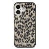Zadný kryt Karl Lagerfeld IML Leopard MagSafe pre iPhone 17 Hnedý