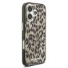 Zadný kryt Karl Lagerfeld IML Leopard MagSafe pre iPhone 17 Hnedý