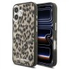 Zadný kryt Karl Lagerfeld IML Leopard MagSafe pre iPhone 17 Hnedý