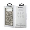 Zadný kryt Karl Lagerfeld IML Leopard MagSafe pre iPhone Air Brown
