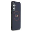 Zadný kryt Red Bull PU Koža Červený Krúžok MagSafe pre Samsung Galaxy S25 FE Navy