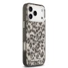 Zadný kryt Karl Lagerfeld IML Leopard MagSafe pre iPhone 17 Pro Max Hnedý