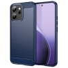 Puzdro Techsuit Carbon Silicone pre Oppo Reno14 F / Reno14 FS 5G modré