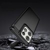 Techsuit Karbón Silikón Motorola Edge 50 Ultra Čierny
