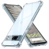Techsuit Nárazuvzdorný Priehľadný Silikón Google Pixel 7a Clear