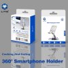 Lito držiak telefónu LT-H01 skladací otočný univerzálny sivý