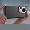 Techsuit Carbon Silicone kryt Huawei Pura 70 Ultra Blue
