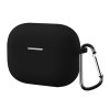 Techsuit - silikónové puzdro - pre Huawei FreeBuds SE 4 ANC, hladký ultratenký materiál - čierne